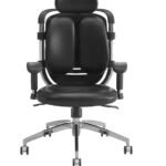 Modern Pure Leather Orthopedic Office Chair